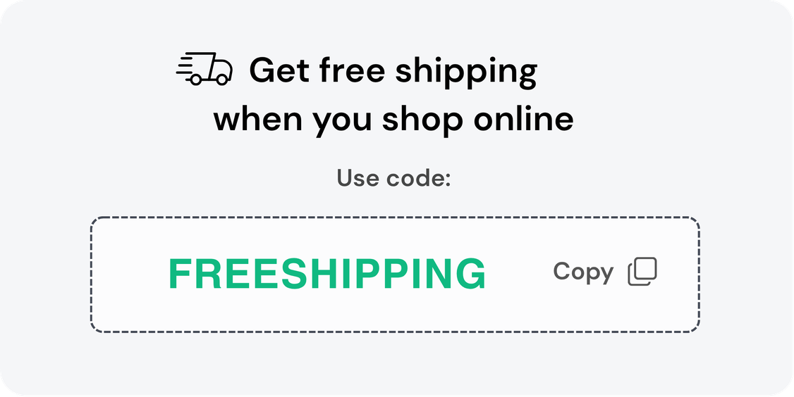 Free shipping coupon